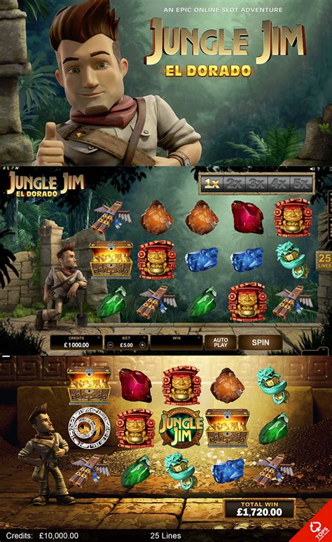 Игровой автомат Jungle Jim El Dorado  играть бесплатно